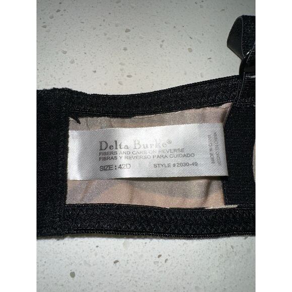 Delta Burke Bra Animal Print Underwire Light Padding 42D - Picture 4 of 6